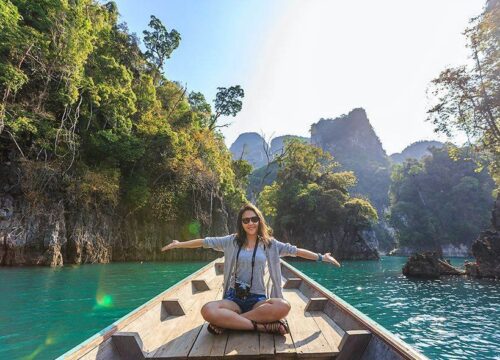 Body Water Near Mountain